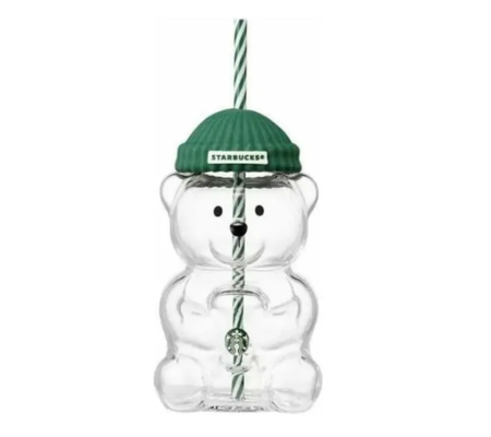 Copo Starbucks "Bearista Glass Tambler Cup" Mutlcolor