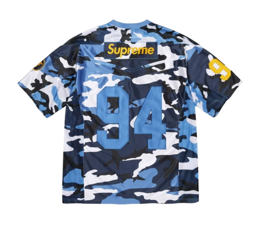 Jersey Supreme FW26 x Nike "Football Jersey" Camuflado