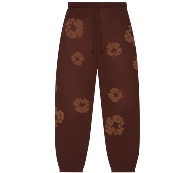 Calça Denim Tears "Mono Cotton Wreath" Marrom