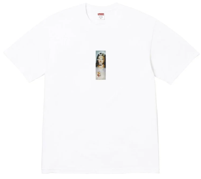 Camiseta Supreme FW26 "Prayer" Branco