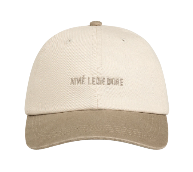 Boné Aimé Leon Dore "Washed Chino Safari" Bege
