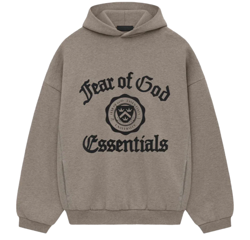 Moletom Fear Of God Essentials "Vintage Shrunken" Bege