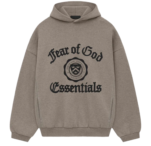 Moletom Fear Of God Essentials "Vintage Shrunken" Bege