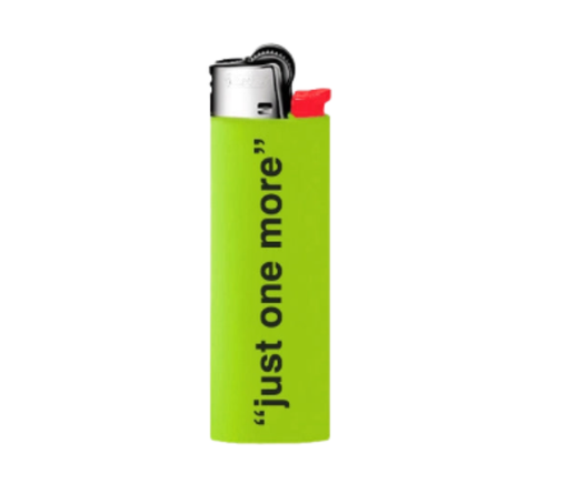 Isqueiro Nude Project "Just one more" Verde