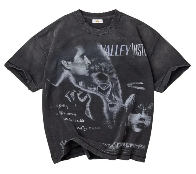 Camiseta Valley "Instinct" Preto