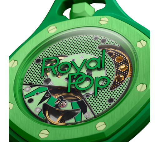 Relógio Swatch x Audemars Piguet "AP Bioceramic Royal Pop Green Eight" Verde