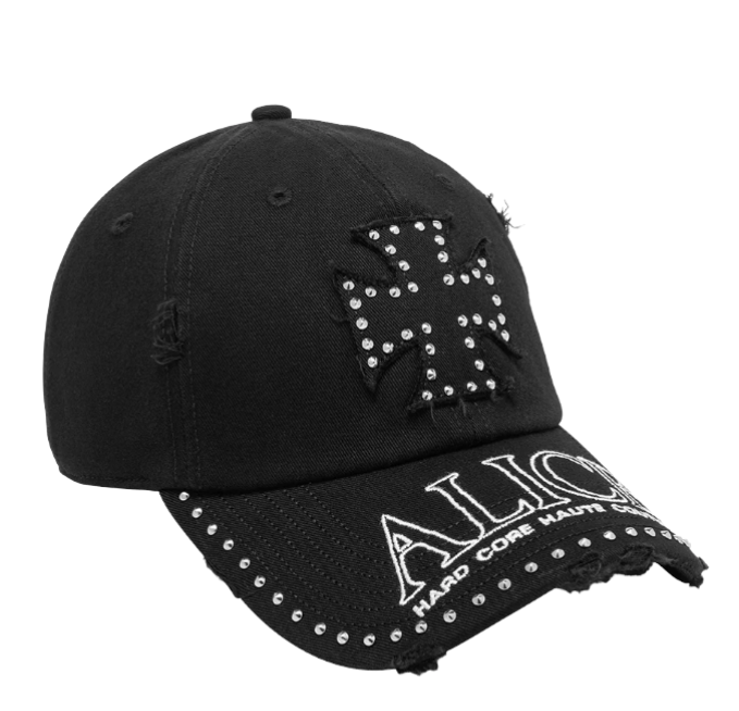 Boné Alice Hollywood "Atelier Stud" Preto