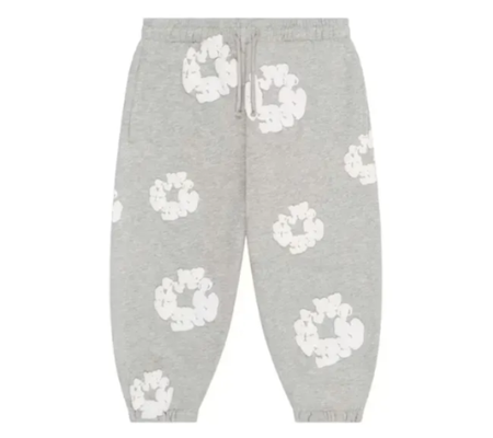 Calça Denim Tears Kids "Cotton Wreath" Cinza
