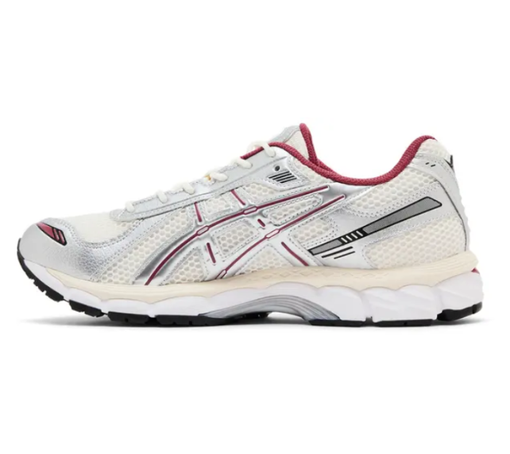 Tênis Asics Gel-Kayano 12.1 "Silver Burgundy" Branco/Vinho