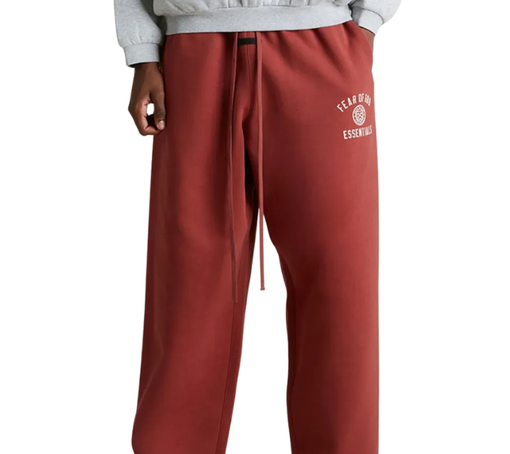 Calça Fear Of God Essentials "Relaxed Crimson" Vermelho