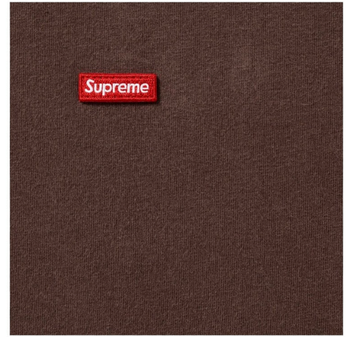 Camiseta Supreme SS26 "Small Box" Marrom