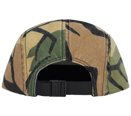 Boné Supreme FW26 "Military Camp Cap Spring Green Predator Camo" Verde