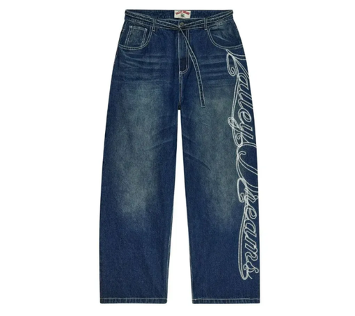 Calça Valley "Big Stitch" Azul