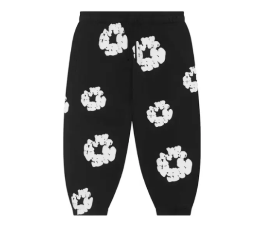 Calça Denim Tears Kids "Cotton Wreath" Preto 642