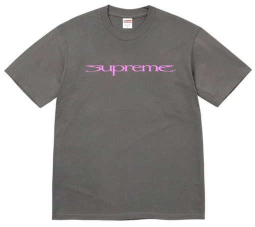 Camiseta Supreme "Sharp" Cinza