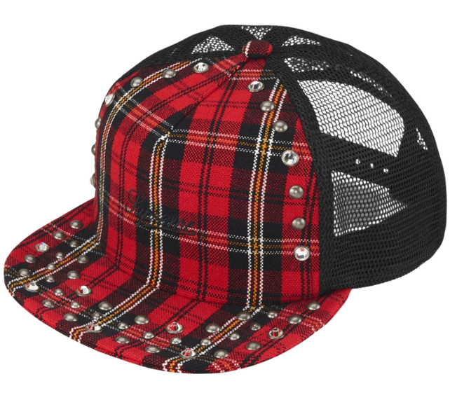 Boné Supreme FW25 "B.B. Simon Studded Mesh Back 5-Panel" Multicolor