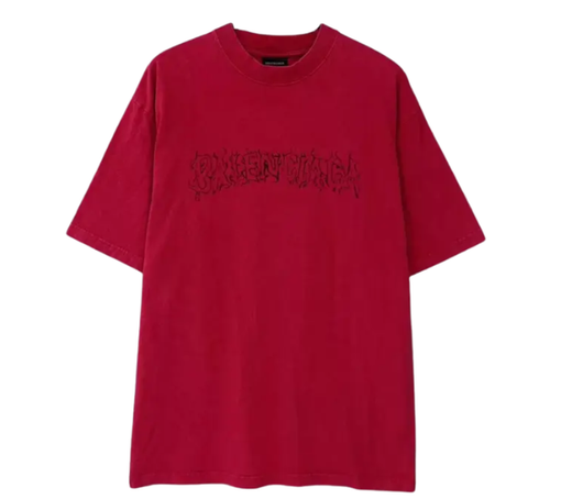 Camiseta Balenciaga "Flame Red" Vermelho