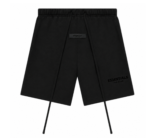 Shorts Fear Of God Essentials "Strecth Limo" Preto