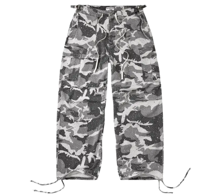 Calça Valley "Winter Crystal Camo Cargos" Camuflado