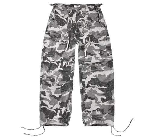 Calça Valley "Winter Crystal Camo Cargos" Camuflado
