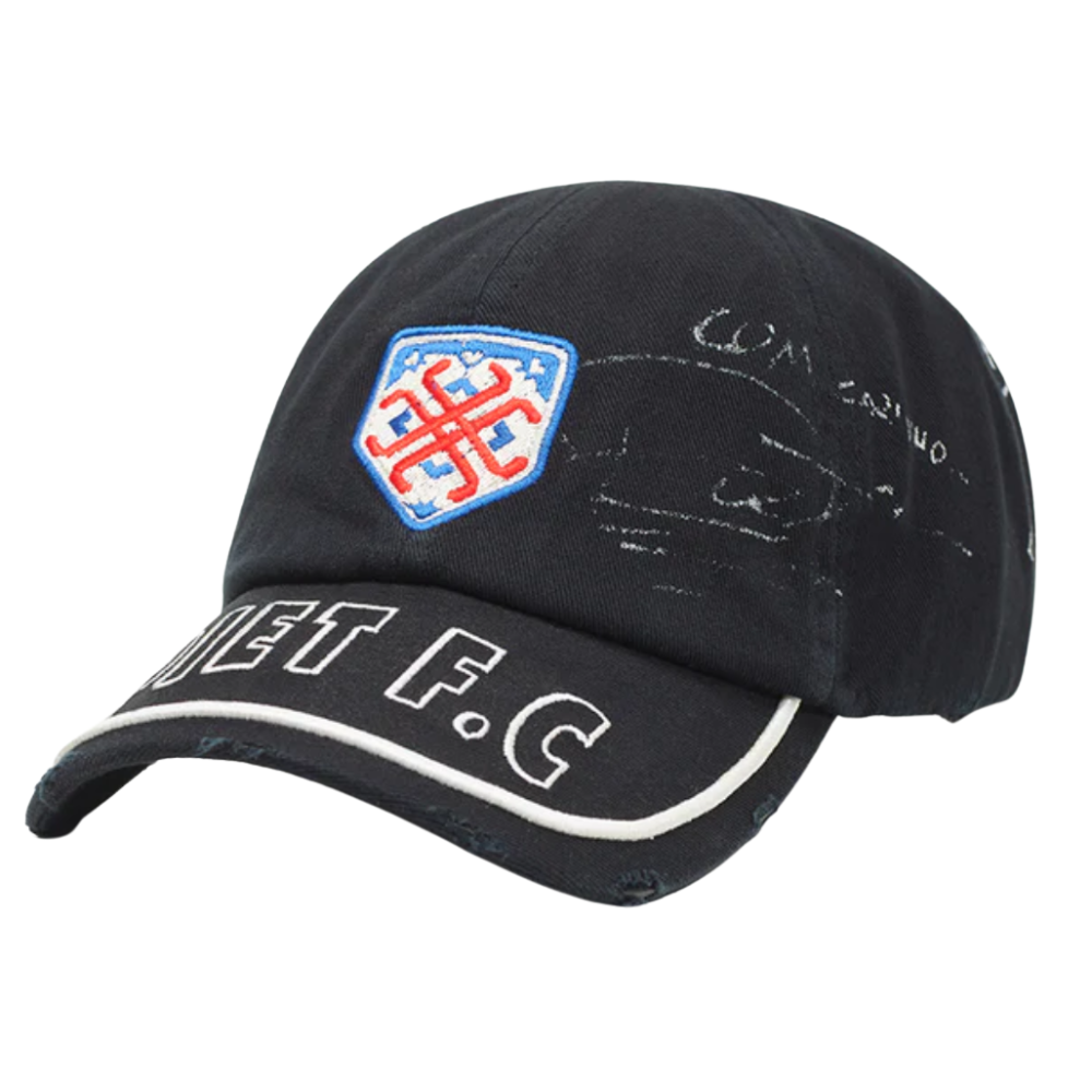 Boné Piet "F.C. Autógrafo" Preto