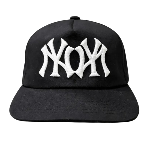 Boné Oma Design "NY NY" Preto/Branco