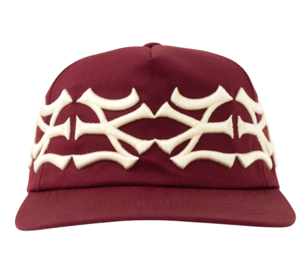 Boné Oma Design "NY NY Crown" Vinho