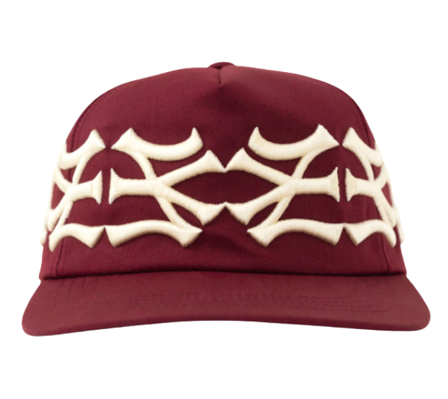 Boné Oma Design "NY NY Crown" Vinho