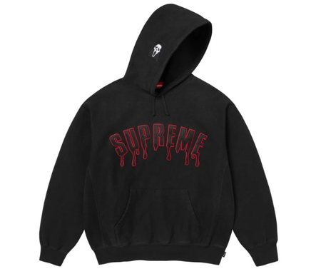 Moletom Supreme SS26 "Ghostface" Preto