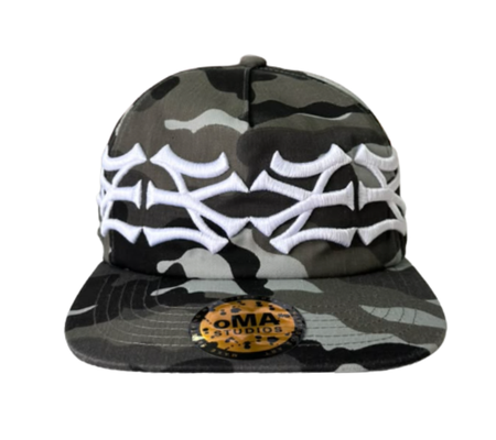 Boné Oma Design "NY NY Crown Hat Camo" Camuflado