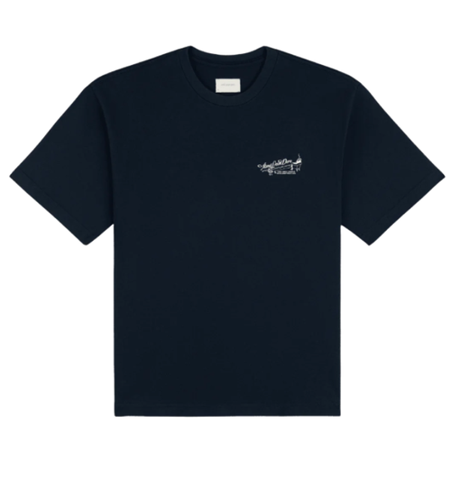 Camiseta Aimé Leon Dore "Pappoús" Azul Marinho