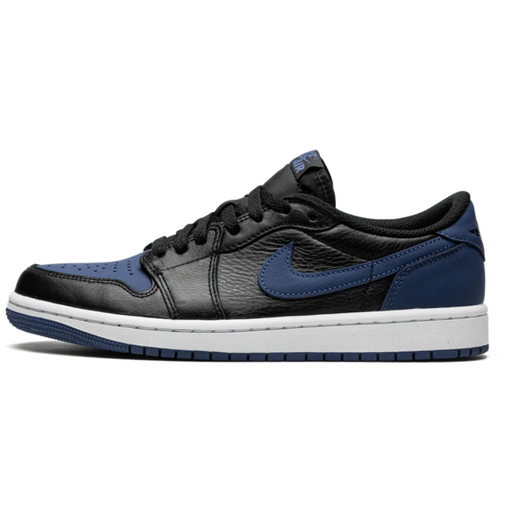 Tênis Nike Air Jordan 1 Retro Low OG "Mystic Navy" Preto/Azul