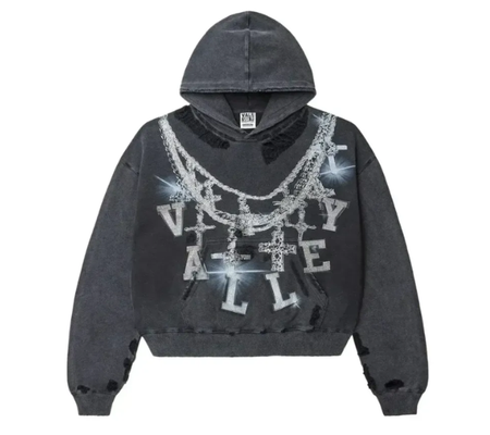 Moletom Valley "Big Chain Luxe" Preto