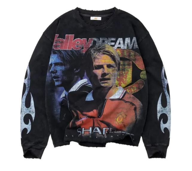 Longsleeve Valley "Goat" Preto