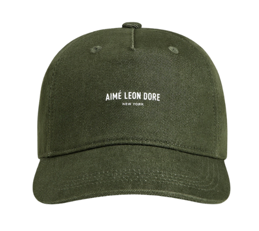 Boné Aime Leon Dore "Vintage Micro Logo Hat Olive" Verde