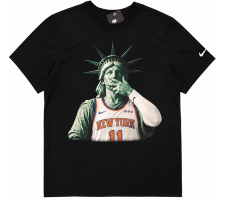Camiseta Nike x NY Knicks "Brunson Statue of Liberty" Preto