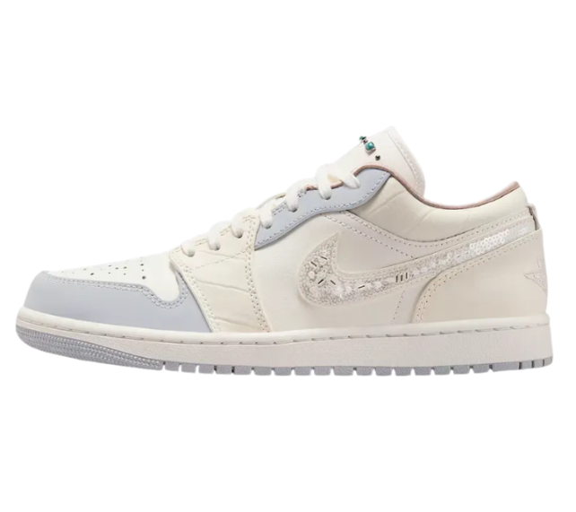 Tênis Nike Jordan 1 Low "Sail Soft Pearl" Creme