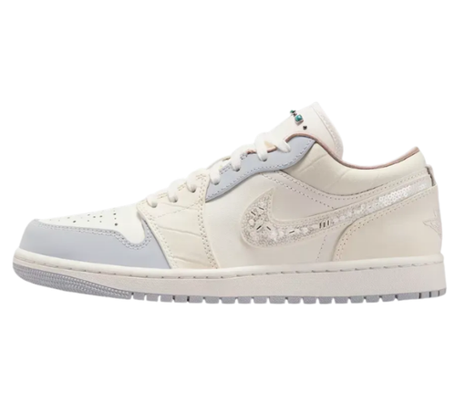 Tênis Nike Jordan 1 Low "Sail Soft Pearl" Creme