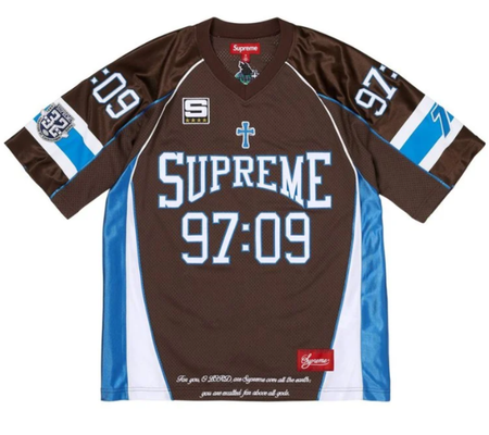 Jersey Supreme FW26 "Disciples Football" Marrom