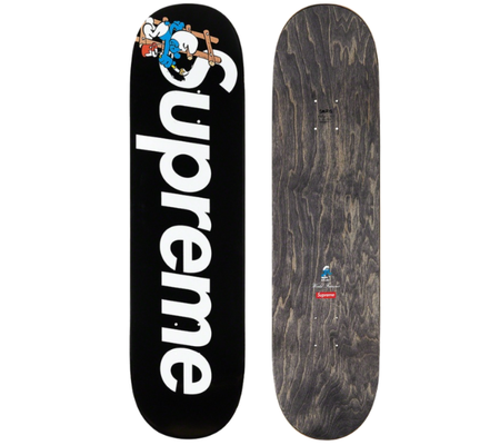 Shape Supreme FW20 x Smurfs "Skateboard" Preto