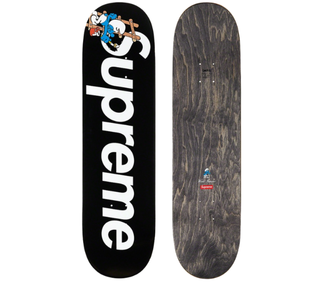 Shape Supreme FW20 x Smurfs "Skateboard" Preto