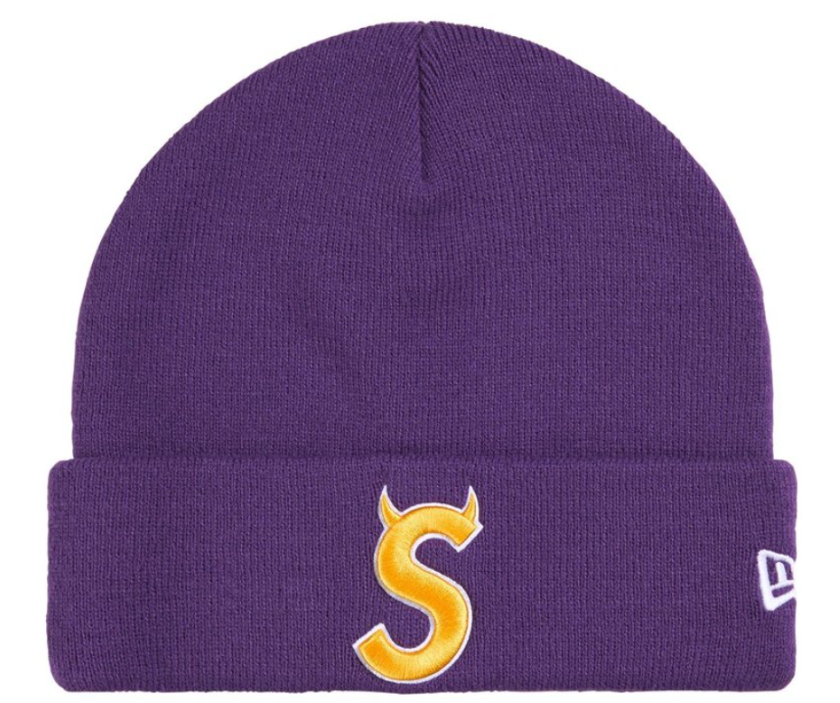 Touca Supreme SS26 "Devil S Logo" Roxo