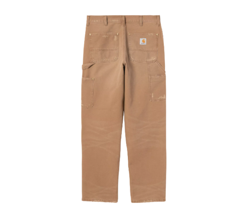 Calça Carhartt "Double Knee Pant Hamilton Brown Grind Wash" Marrom