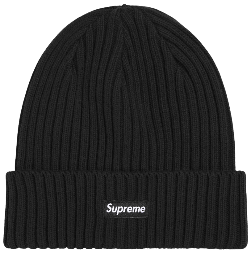 Touca Supreme SS26 "Overdyed" Preto