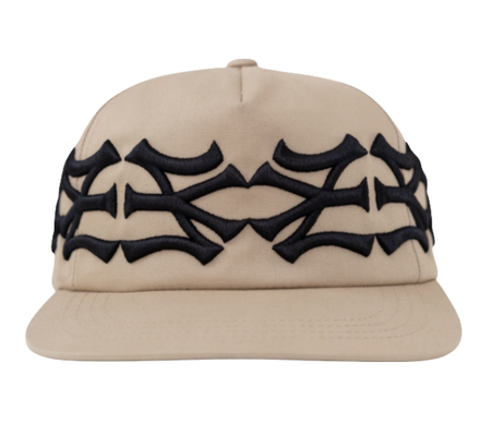 Boné Oma Design "NY NY Crown" Bege