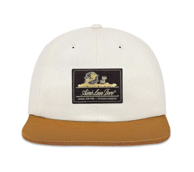 Boné Aime Leon Dore "Unisphere Label Hat Pristine" Bege