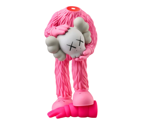 Boneco Kaws "Fellows Vinyl Figure Pink" Rosa