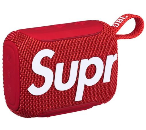 Caixa de Som Supreme FW26 x JBL "Go 5" Vermelho