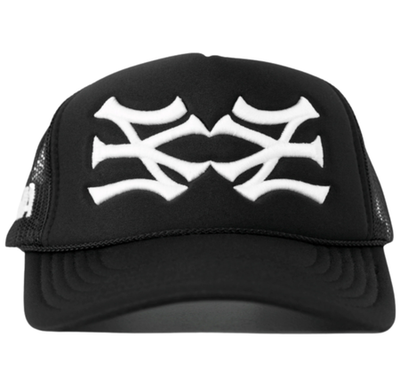 Boné Oma Design "NY NY Trucker" Preto