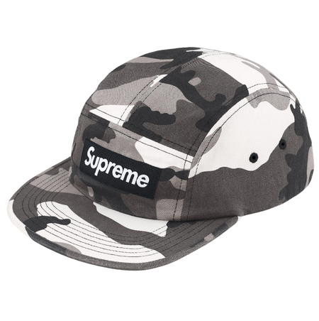 Boné Supreme SS26 "Washed Chino Twill" Camuflado